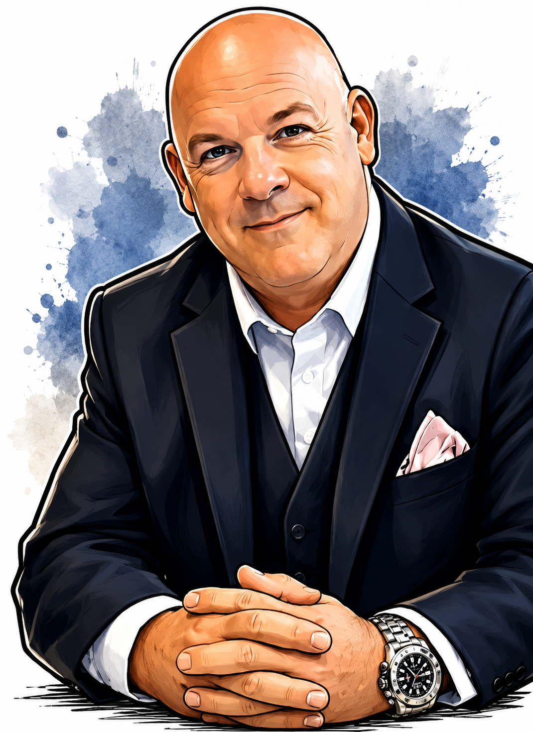 AI-Vince — illustrated character